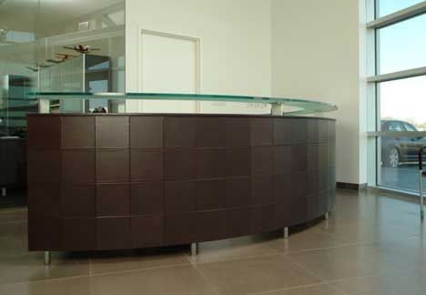 reception desk