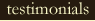 testimonials