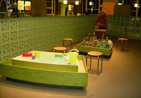 Lego and Sand Box