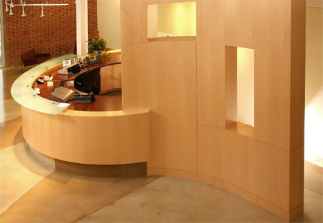 reception corridor