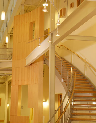 reception corridor